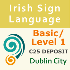 ISL Basic/Level 1 Course (Dublin City)  (€25 Deposit Non-Refundable)