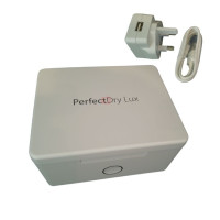 Phonak PerfectDry Lux Hearing Aid & Earmould Sanitiser & Drying Box with UK power supply