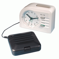 VC10 vibrating analogue alarm clock