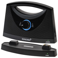 Portable Wireless TV Speaker - easy to install and use with clear, rich sound