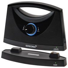Portable Wireless TV Speaker - easy to install and use with clear, rich sound