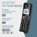 Alcatel F860 Duo ATL1423525 Twin Cordless Phone with Call Block – Black