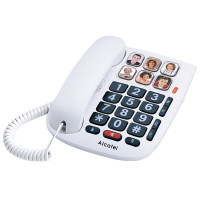 Alcatel TMax 10 ATL1425611 Big Button Phone with Photo Presets | White Alcatel TMax 10 ATL1425611 Big Button Phone with Photo Presets | White