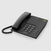 Alcatel T26 EU ATLE1413717 Corded Telephone | Black Alcatel T26 EU ATLE1413717 Corded Telephone | Black