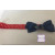 Navy Bow with Red Hearts 