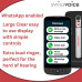 Swissvoice S510-C ATL1427462 Smartphone for Seniors with Charging Dock, Emergency Bracelet & Slip Case