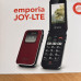 emporia JOY-LTE V228i-LTE_V3_R Senior Mobile Phone 4G Volte Flip Mobile Phone with Emergency Call - Red