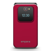 emporia JOY-LTE V228i-LTE_V3_R Senior Mobile Phone 4G Volte Flip Mobile Phone with Emergency Call - Red emporia JOY-LTE V228i-LTE_V3_R Senior Mobile Phone 4G Volte Flip Mobile Phone with Emergency Call - Red