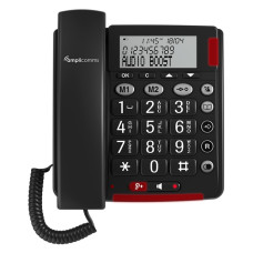 Amplicomms Bigtel 48 Plus Big Button Corded Telephone with audio boost