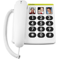 Doro 4618 PhoneEasy 331ph Big Button Phone with 3 Picture Pre-Sets Doro 4618 PhoneEasy 331ph Big Button Phone with 3 Picture Pre-Sets