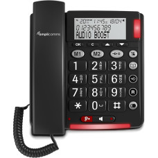 Amplicomms ATL1425451 BigTel 48Plus CG2 Big Button Corded Phone | Black Amplicomms ATL1425451 BigTel 48Plus CG2 Big Button Corded Phone | Black