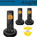 Alcatel E260 SVoice ATL1427349 Trio with Answering Machine | Black Alcatel E260 SVoice ATL1427349 Trio with Answering Machine | Black
