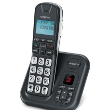 Emporia GD61-AB Cordless Amplified DECT Senior Phone with Answer Machine & FREE GD61-AH Additional Handset Emporia GD61-AB Cordless Amplified DECT Senior Phone with Answer Machine & FREE GD61-AH Additional Handset