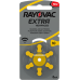 RAYOVAC Hearing Aid Batteries Set of 10 packs (60 batteries) with Magnet Stick